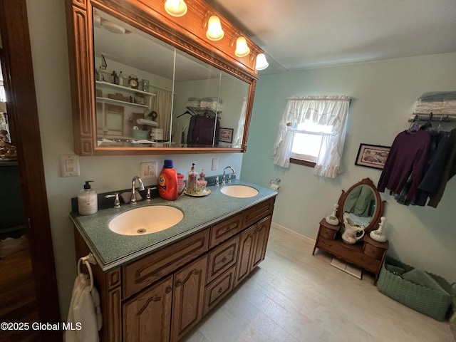 56 Wendell St, Ravena, NY 12143 - bathroom featuring double vanity