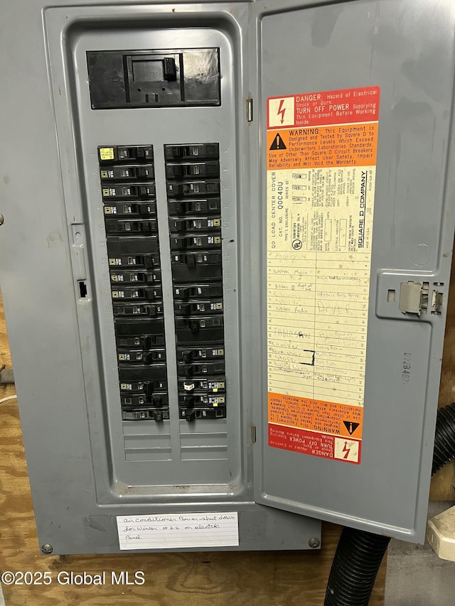 56 Wendell St, Ravena, NY 12143 - utility room featuring electric panel