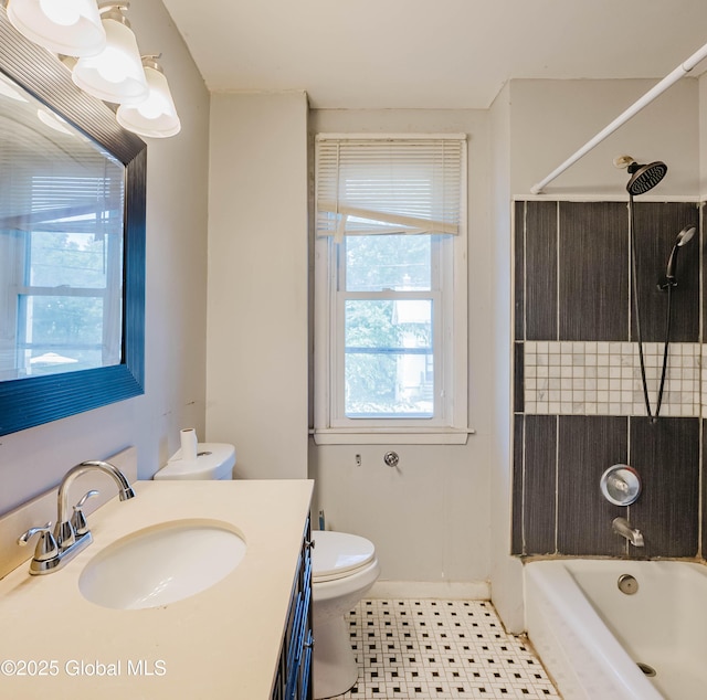 1818 4th St, Rensselaer, NY 12144 - bathroom with vanity and tub / shower combination