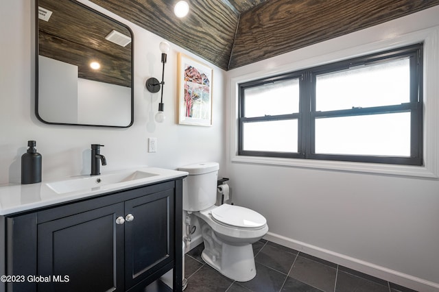 1 Wawayanda Pl, Middletown, NY 10940 - half bath with vanity and tile patterned flooring