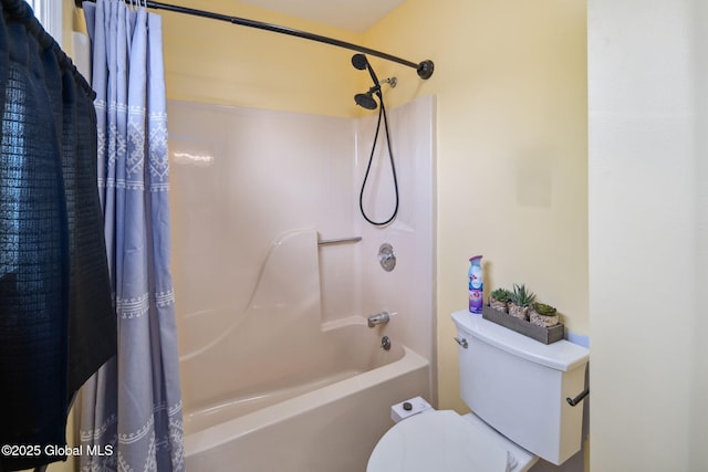 24 Esplande St, Bethlehem, NY 12158 - full bathroom featuring shower / tub combo with curtain and toilet
