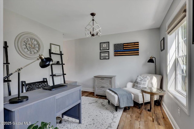 139 Country Walk Rd, Rotterdam, NY 12306 - home office featuring plenty of natural light and wood finished floors