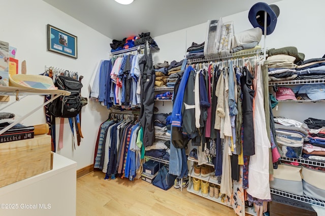 102 Taylor Ct, Mayfield, NY 12117 - spacious closet with wood finished floors