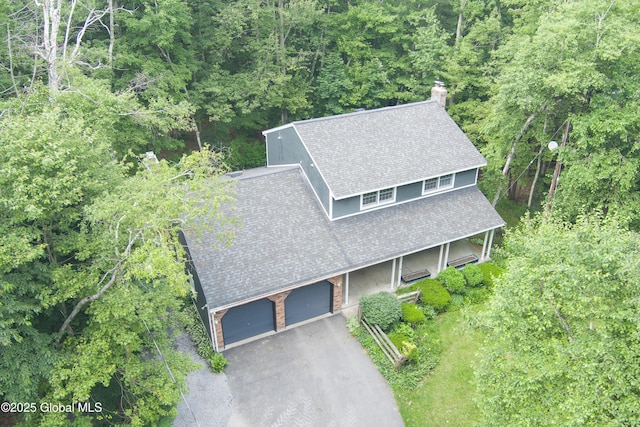 654 Birchwood Dr, Princetown, NY 12056 - view of subject property with a forest