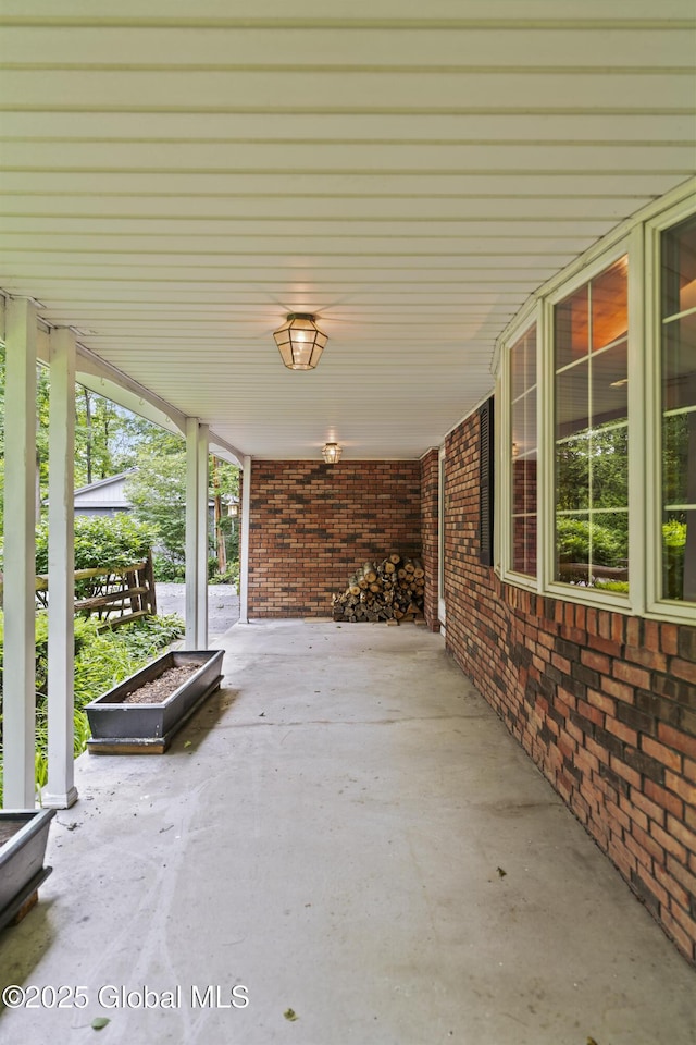 654 Birchwood Dr, Princetown, NY 12056 - view of covered porch