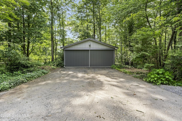 654 Birchwood Dr, Princetown, NY 12056 - view of detached garage