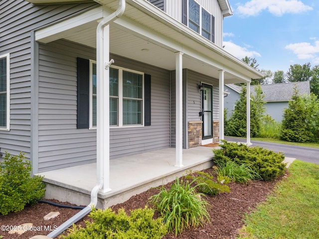 5 Heather Ln, Corinth, NY 12822 - view of side of property with covered porch