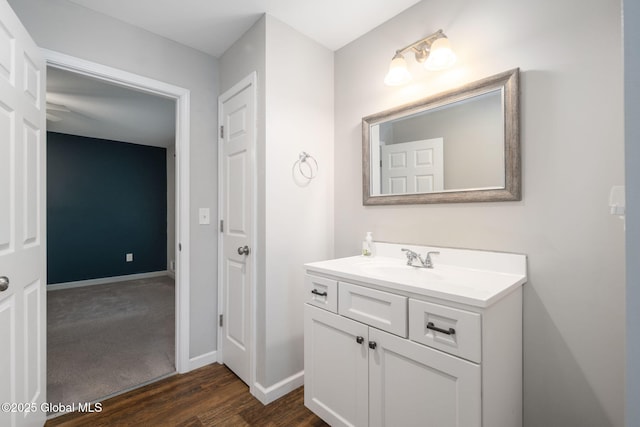 5 Heather Ln, Corinth, NY 12822 - bathroom with vanity and wood finished floors