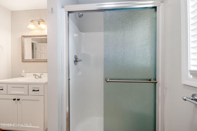 5 Heather Ln, Corinth, NY 12822 - full bath featuring a stall shower and vanity