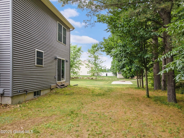 5 Heather Ln, Corinth, NY 12822 - view of grassy yard with entry steps