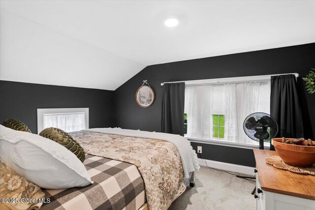 4 Mitchell Ave, Cambridge, NY 12816 - bedroom featuring carpet and vaulted ceiling