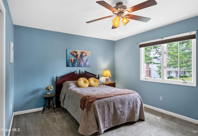 658 Salvia Ln, Guilderland, NY 12303 - bedroom featuring carpet floors and ceiling fan