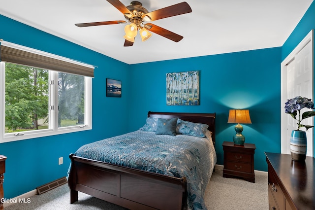 658 Salvia Ln, Guilderland, NY 12303 - carpeted bedroom featuring baseboards and a ceiling fan