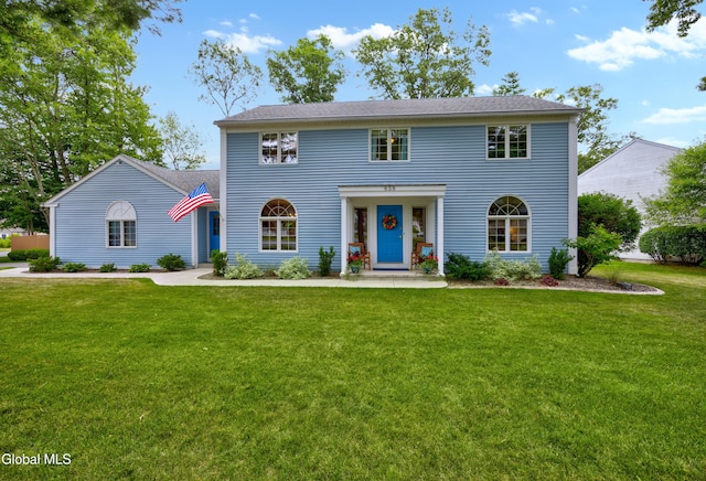 658 Salvia Ln, Guilderland, NY 12303 - view of front of property with a front lawn