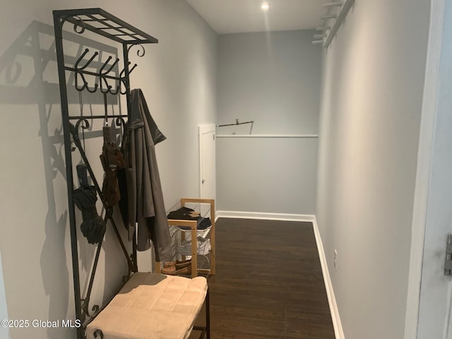 12 Heritage Ln, Clifton Park, NY 12065 - hall with wood finished floors and baseboards