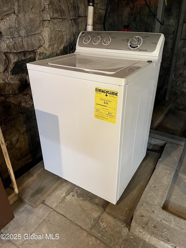59 W St, Whitehall Village, NY 12887 - laundry room featuring washer / clothes dryer