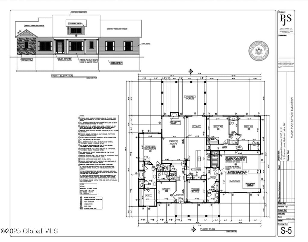 3 Sharon Ln, Ballston, NY 12019 - view of home floor plan