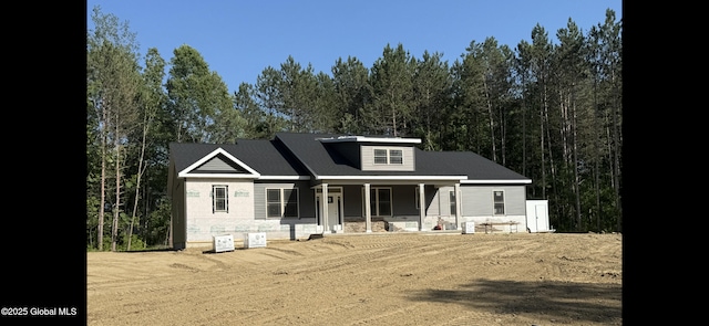 3 Sharon Ln, Ballston, NY 12019 - view of front of property with covered porch