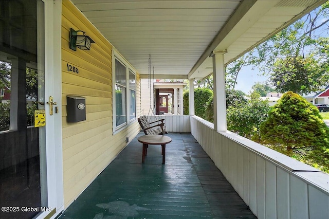 1280 Dean St, Niskayuna, NY 12309 - view of wooden porch