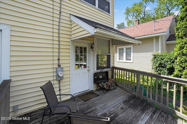 1280 Dean St, Niskayuna, NY 12309 - view of wooden terrace