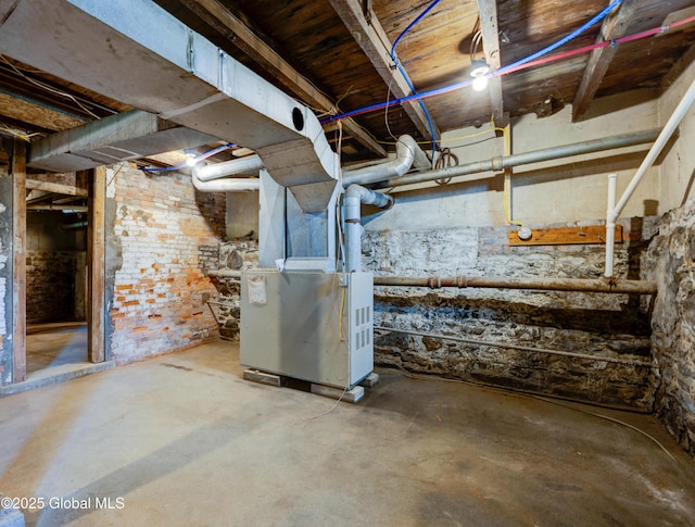 28 Gates Ave, Victory, NY 12871 - unfinished below grade area featuring heating unit
