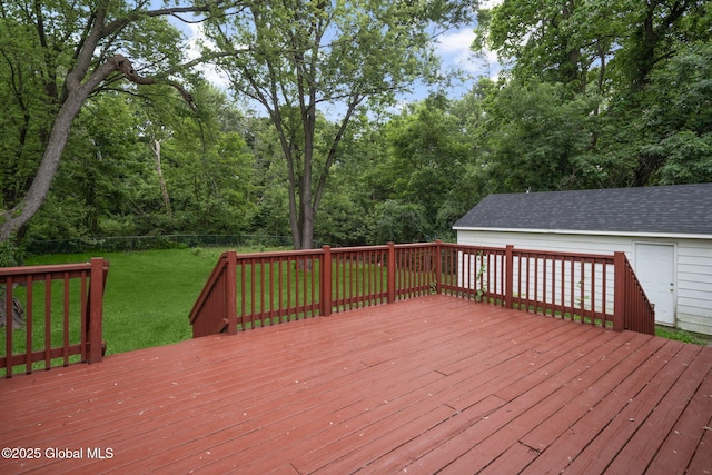 311 Old Loudon Rd, Colonie, NY 12110 - deck featuring a fenced backyard