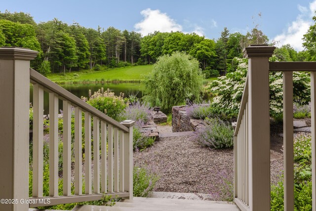 88 Mac Brown Rd, Claverack, NY 12513 - view of yard with a water view