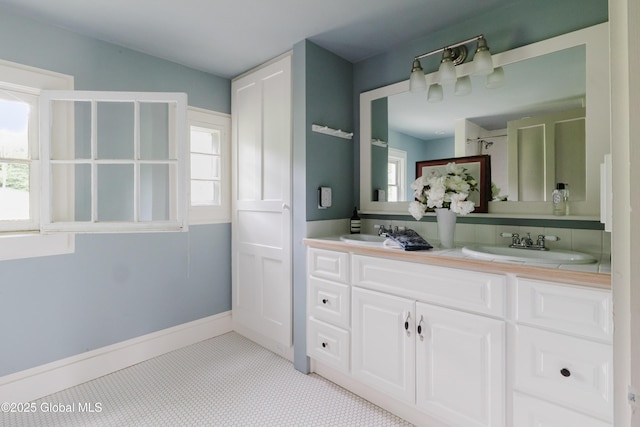 88 Mac Brown Rd, Claverack, NY 12513 - full bath featuring double vanity, plenty of natural light, and a shower
