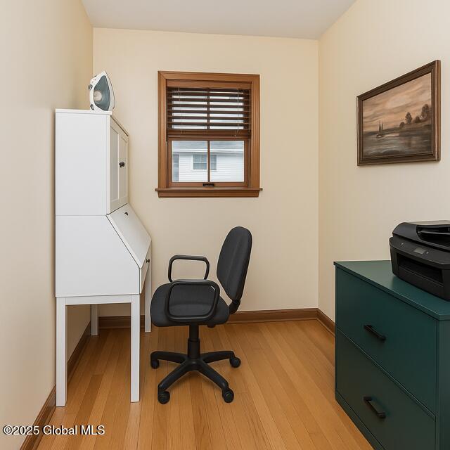 2 Eddy Ln, East Greenbush, NY 12144 - home office with light wood finished floors