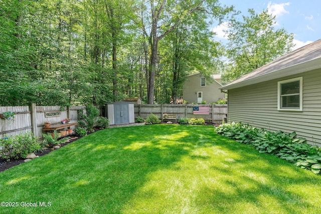 25 Mockingbird Ln, Queensbury, NY 12804 - fenced backyard with a shed