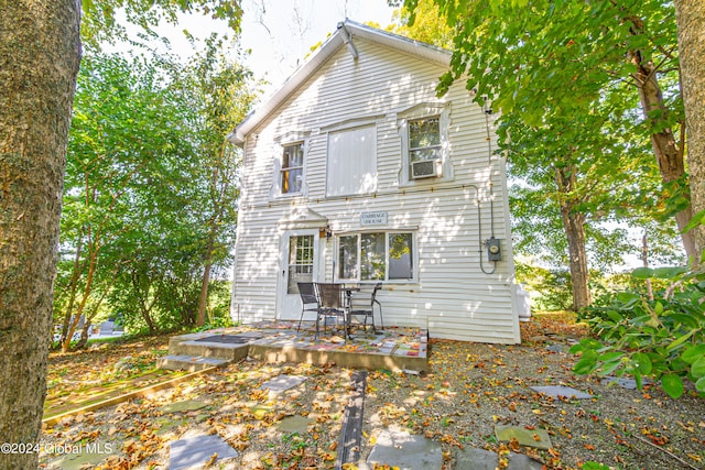 359 Wall St, Northumberland, NY 12871 - back of house with a patio area