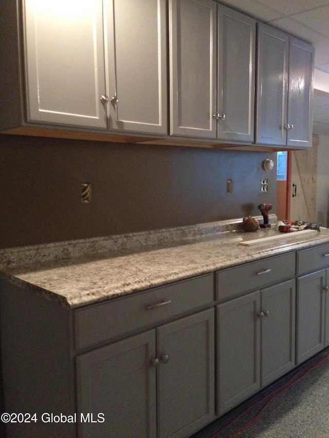 336 State Route 29, Greenwich, NY 12834 - kitchen with gray cabinets and light countertops