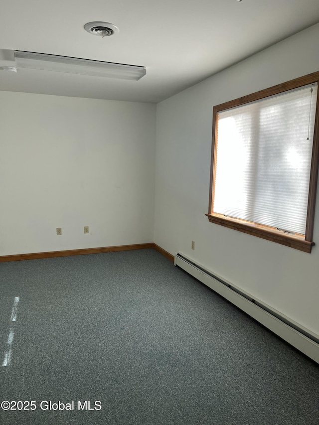336 State Route 29, Greenwich, NY 12834 - carpeted spare room with a baseboard radiator and baseboards
