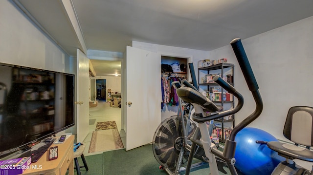 88 County Route 26a, Stuyvesant, NY 12173 - workout room with carpet