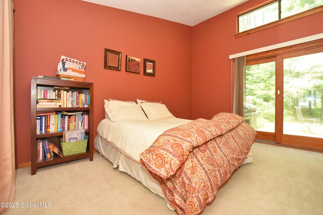 1B Scotch Mist Way, Malta, NY 12020 - carpeted bedroom featuring access to outside