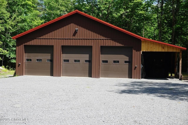469 Military Rd, Edinburg, NY 12134 - view of detached garage