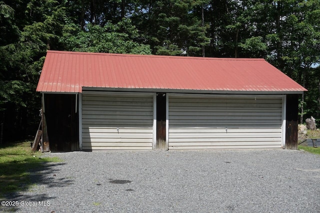 469 Military Rd, Edinburg, NY 12134 - view of detached garage
