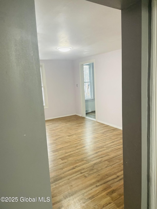 918-922 Bridge St, Schenectady, NY 12303 - empty room featuring wood finished floors and baseboards