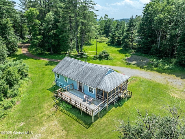 64 Coon Ln, Salem, NY 12865 - aerial view of a forest