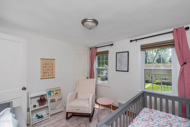 30 Crannell Ave, Bethlehem, NY 12054 - bedroom featuring multiple windows and a crib