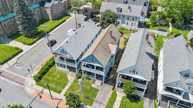 373 Delaware Ave, Albany, NY 12209 - aerial perspective of suburban area