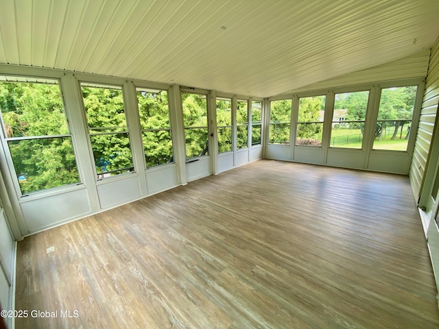 3 Olcott Ln, East Greenbush, NY 12144 - unfurnished sunroom featuring wood finished floors and lofted ceiling