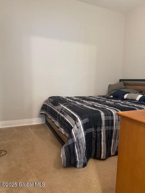 527 Pawling Ave, Troy, NY 12180 - carpeted bedroom with baseboards