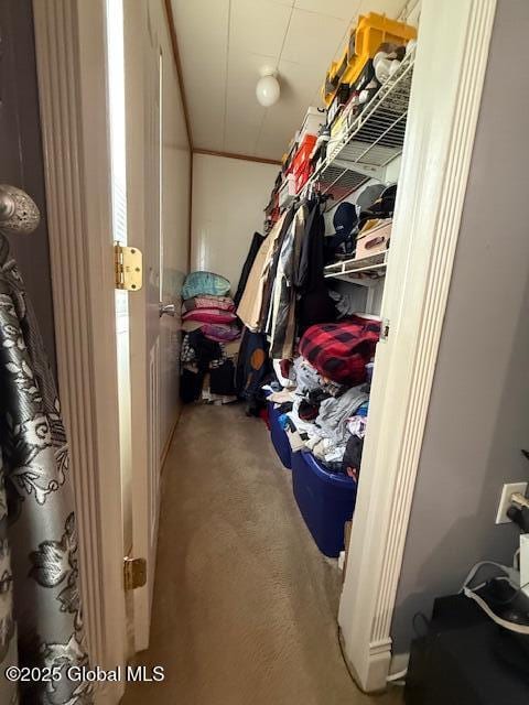 527 Pawling Ave, Troy, NY 12180 - spacious closet featuring carpet