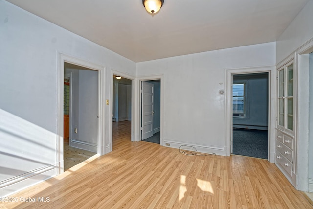 850 Peoples Ave, Troy, NY 12180 - empty room with wood finished floors and baseboards