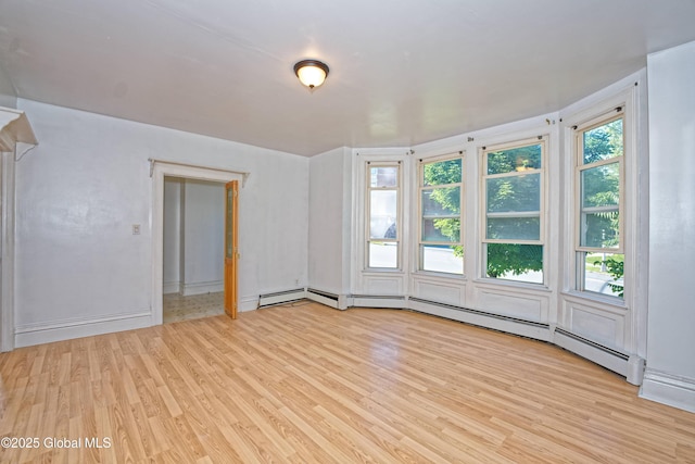 850 Peoples Ave, Troy, NY 12180 - unfurnished room featuring light wood-type flooring