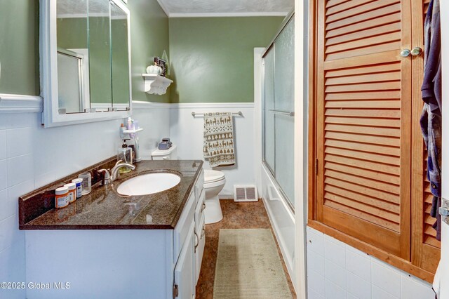 1330 State Highway 67, Johnstown, NY 12095 - bathroom with vanity and combined bath / shower with glass door