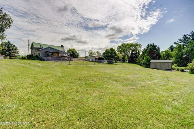 1330 State Highway 67, Johnstown, NY 12095 - view of yard with a storage shed