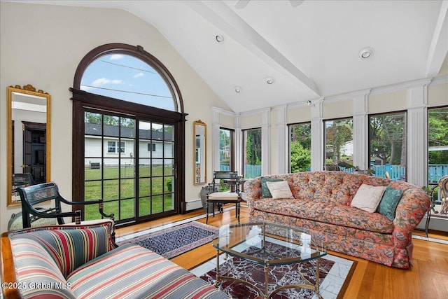 62 Pheasant Ridge Dr, Colonie, NY 12211 - sunroom with vaulted ceiling