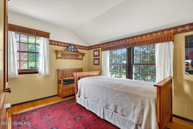 62 Pheasant Ridge Dr, Colonie, NY 12211 - bedroom with wood finished floors and vaulted ceiling